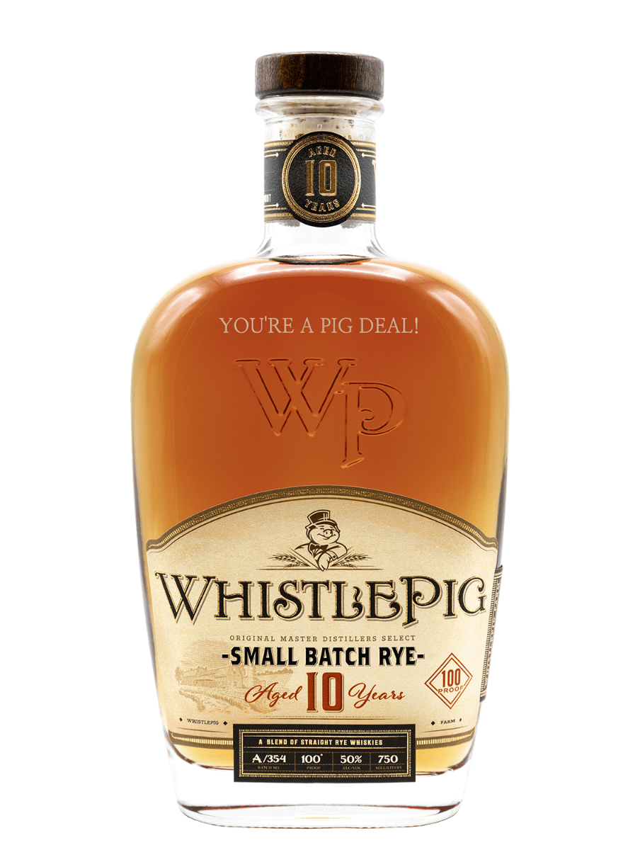 Small Batch Rye Aged 10 Years - Custom Engraved