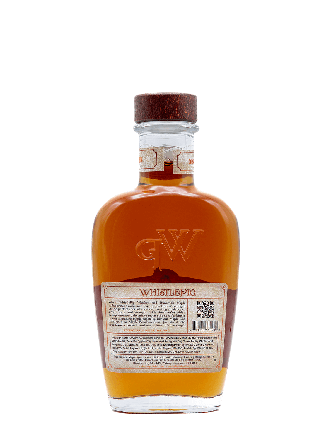 Signature Maple Cocktail Syrup: Orange Edition