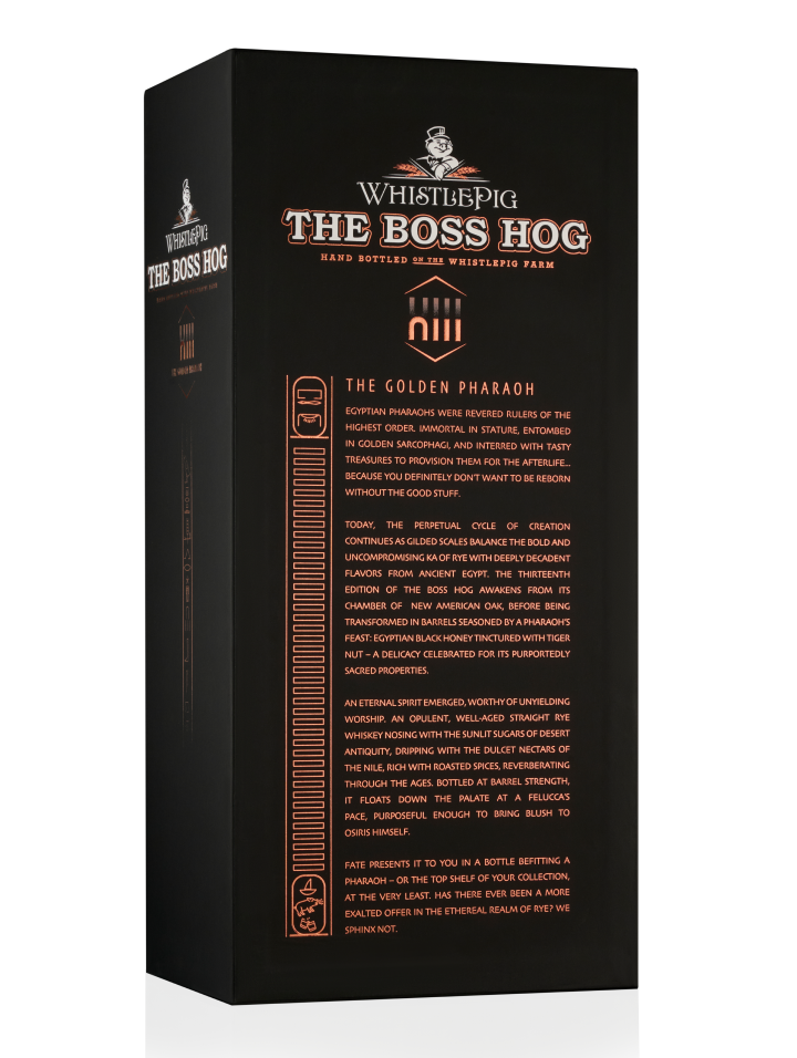 WhistlePig The Boss Hog XIII: The Golden Pharaoh